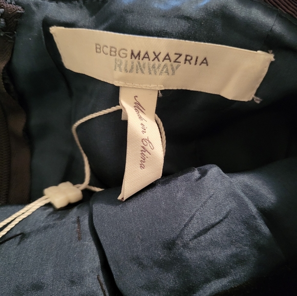 BCBG Runway navy dress sz 6 - Picture 3 of 8